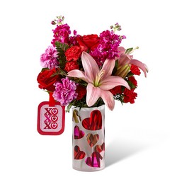 The FTD Love You XO Bouquet by Hallmark from Backstage Florist in Richardson, Texas